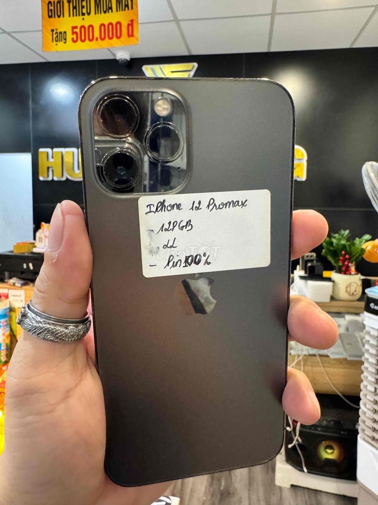 iPhone 12 Pro Max 128GB giá cực iu máy zin. Mua bán Điện thoại tại Thành phố Bến Tre Bến Tre được đăng bởi HươngGiangmobile hình 1
