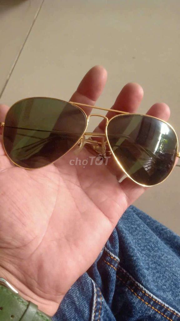 Kính Rayban B&L Mỹ Aviator xưa