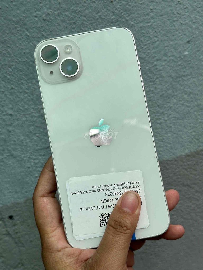 Apple iPhone 14 Plus 128GB Trắng Đã sử dụng. Mua bán Điện thoại tại Thành phố Biên Hòa Đồng Nai được đăng bởi nguyễn lê store hình 1