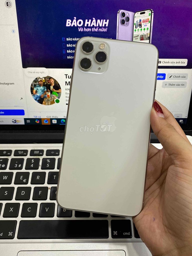 Apple iPhone 11 Pro Max 256GB Bạc 100%. Mua bán Điện thoại tại Quận 3 Tp Hồ Chí Minh được đăng bởi Tuấn Nguyễn hình 1
