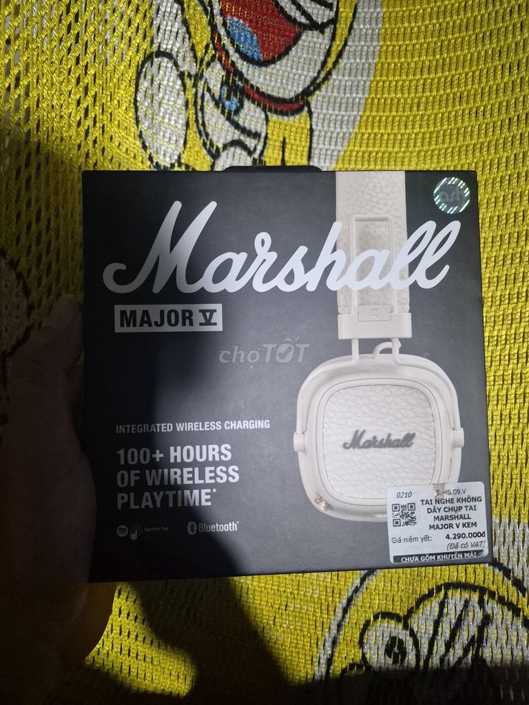 Tai nghe Marshall Major V Kem New seal. Mua bán Tivi, Âm thanh tại Quận Bình Tân Tp Hồ Chí Minh được đăng bởi Anh hình 1