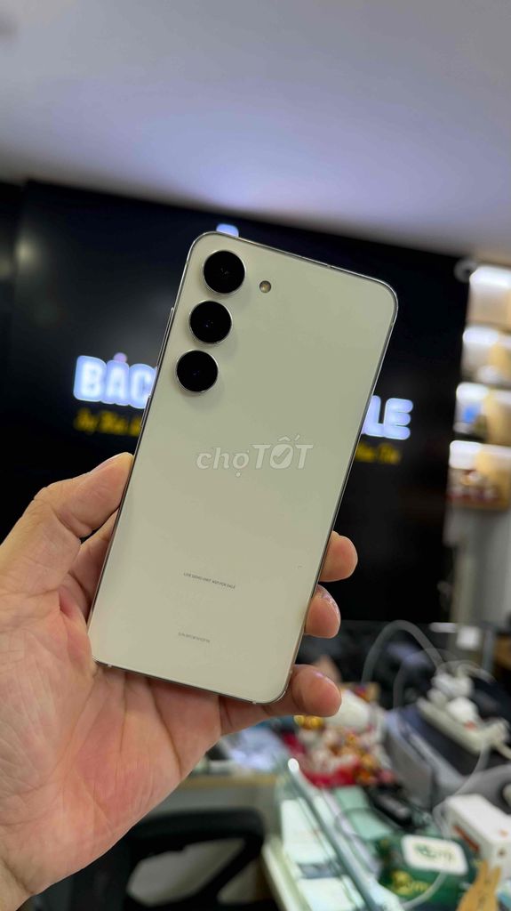 Samsung S23 8GB/128GB Trắng. Mua bán Điện thoại tại Quận Bình Thạnh Tp Hồ Chí Minh được đăng bởi Phan Việt hình 1
