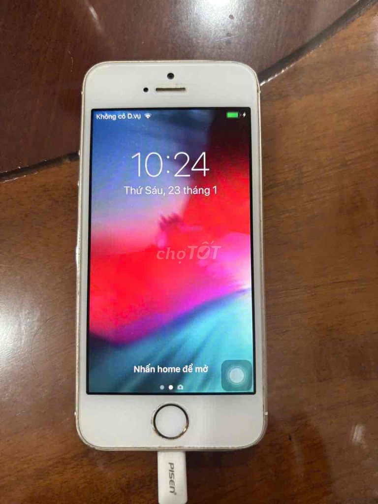 Apple iPhone 5S 16GB Trắng màn hình ố. Mua bán Điện thoại tại Thành phố Thủ Đức Tp Hồ Chí Minh được đăng bởi Khanh  hình 1