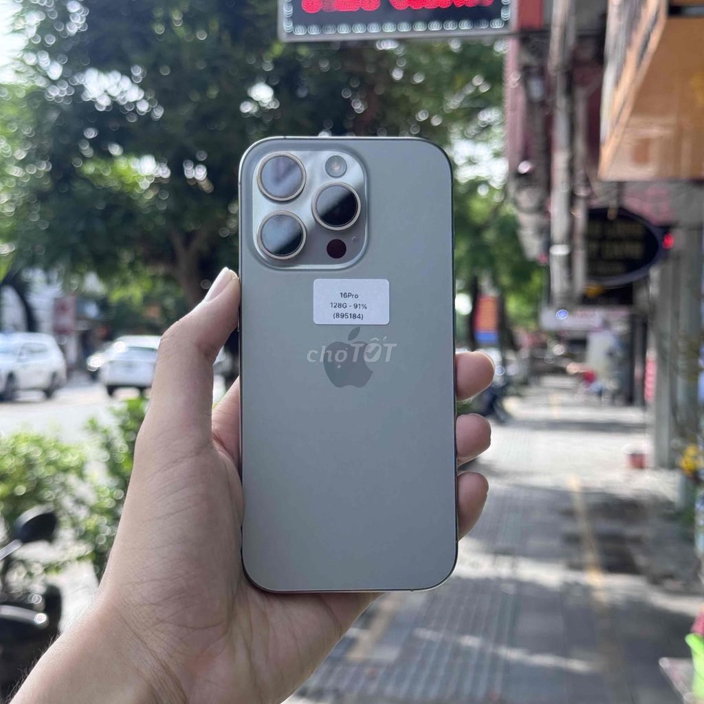 🤩 iPhone 16 Pro | 128GB | Bản Khay Sim - Zin Đẹp. Mua bán Điện thoại tại Quận Ngô Quyền Hải Phòng được đăng bởi minmobile HP hình 1