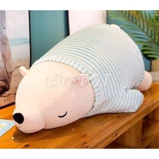 Gấu bông Bắc Cực màu Xanh hiệu On & On dài 60cm
