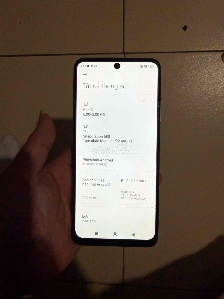 Xiaomi Redmi Note 11 128GB. Mua bán Điện thoại tại Thành phố Bắc Ninh Bắc Ninh được đăng bởi Trần Văn Khánh hình 1