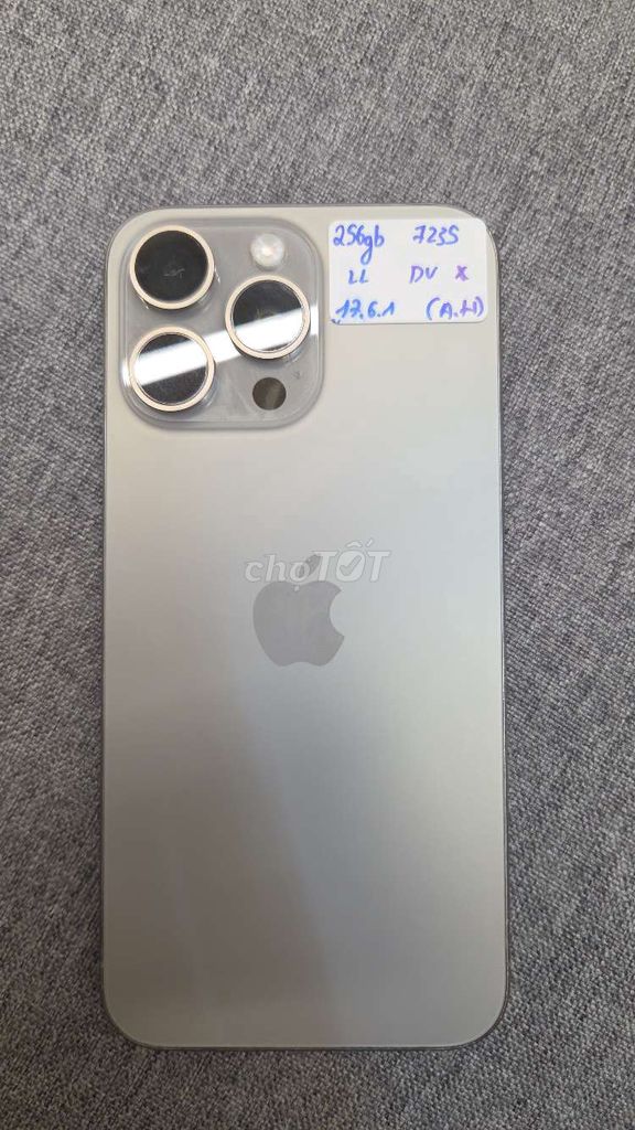 iPhone 15prm  256GB Tự nhiên zin giá hssv. Mua bán Điện thoại tại Quận Hai Bà Trưng Hà Nội được đăng bởi Việt mobile hình 1