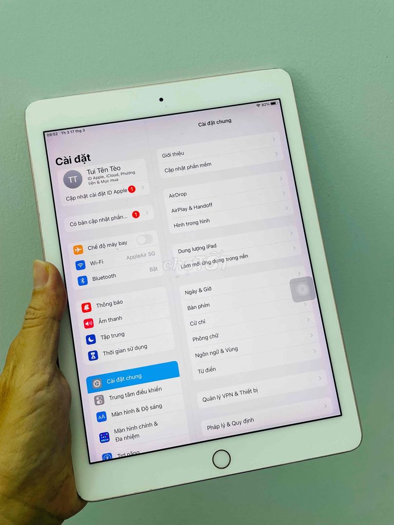 iPad Pro 9.7 inch 256GB. Mua bán Máy tính bảng tại Quận Tân Bình Tp Hồ Chí Minh được đăng bởi Nam SG hình 1