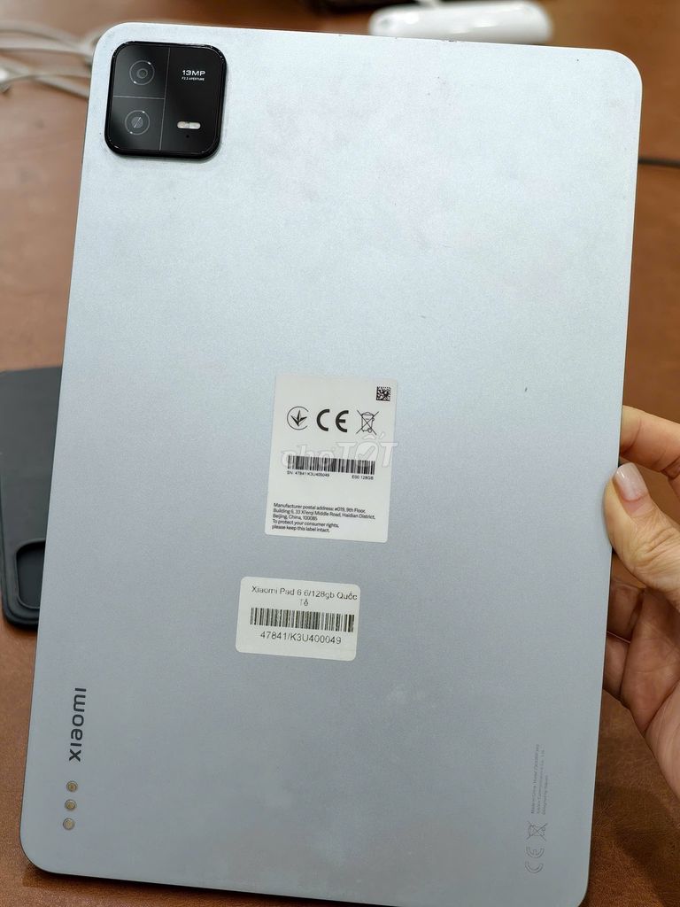 Xiaomi Pad 6 bản quốc tế 6-128gb màu Xanh 97%. Mua bán Máy tính bảng tại Quận Đống Đa Hà Nội được đăng bởi Hn Store hình 1