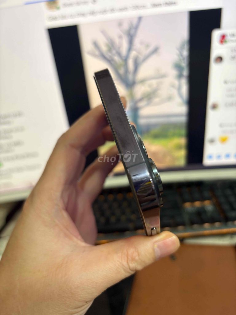 Apple iPhone 14 Pro Max 128GB Tím lock 99%. Mua bán Điện thoại tại Quận Lê Chân Hải Phòng được đăng bởi hoang anh hình 1
