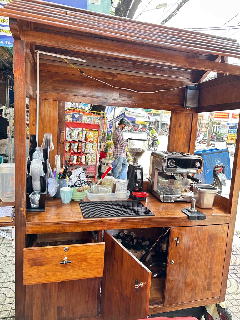 xe gỗ  cafe mang đi. Mua bán Phương tiện khác tại Quận Tân Phú Tp Hồ Chí Minh được đăng bởi Băng Trinh hình 3