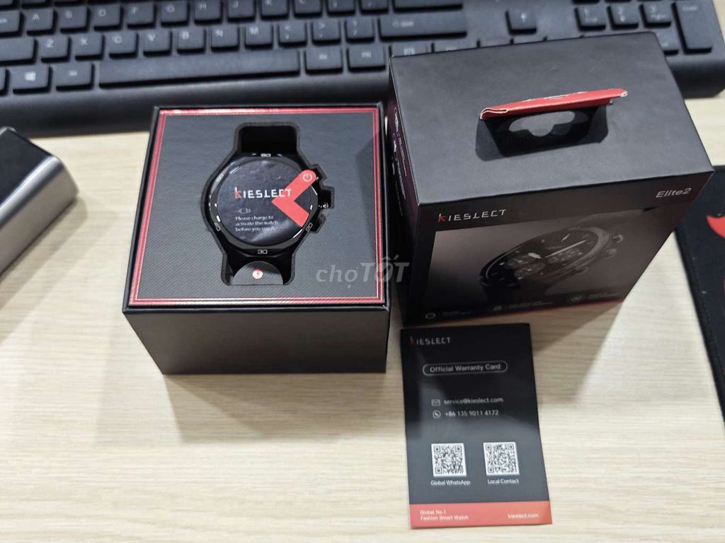 Kieslect Elite2 fullbox like new. Mua bán Thiết bị đeo thông minh tại Quận Tân Bình Tp Hồ Chí Minh được đăng bởi Phong hình 1