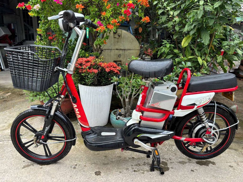 Cần bán xe đạp điện Asama còn mới 90% như hình. Mua bán Xe điện tại Huyện Nhà Bè Tp Hồ Chí Minh được đăng bởi khôi nguyên  hình 4