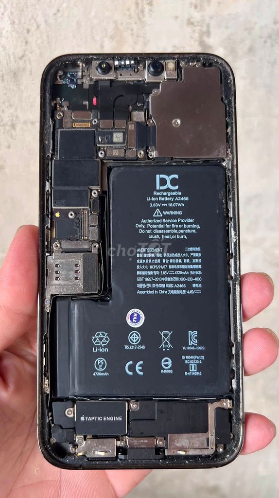 Apple iPhone 12 Pro Max 128GB Xám Vỡ lưng. Mua bán Điện thoại tại Quận 5 Tp Hồ Chí Minh được đăng bởi Hội Đồ Điện Tử hình 1