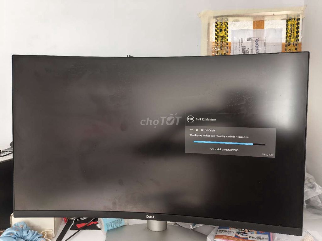 Màn hình Dell S3221QS 32 inch 4K cong Trắng. Mua bán Phụ kiện (Màn hình, Chuột...) tại Quận Bình Tân Tp Hồ Chí Minh được đăng bởi Nguyễn An  hình 1
