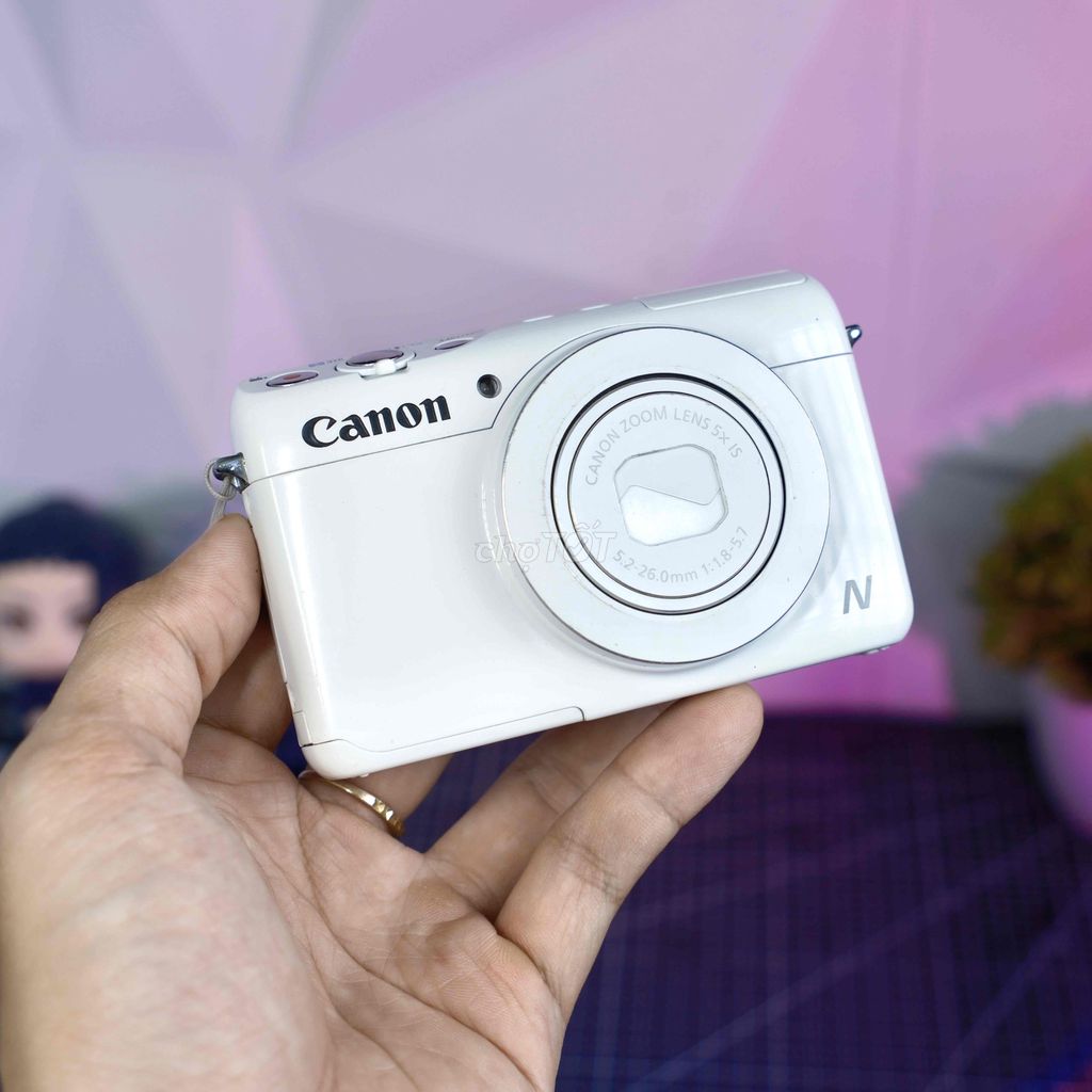 Máy ảnh Canon Powershot N100 Trắng. Mua bán Máy ảnh, Máy quay tại Huyện Thống Nhất Đồng Nai được đăng bởi Babybun hình 1