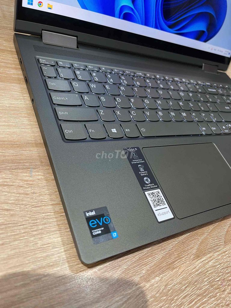 Sale thanh lý Yoga 7i 15” 2021 i7 1165G7, Ram 12GB