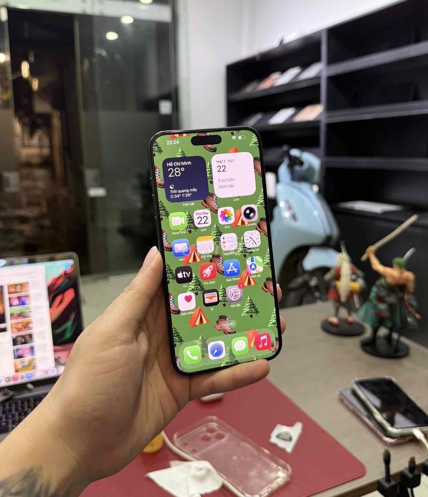iPhone 15 Pro Max QTE 256GB 99%. Mua bán Điện thoại tại Quận Đống Đa Hà Nội được đăng bởi KT Hà Nội Mobile hình 1