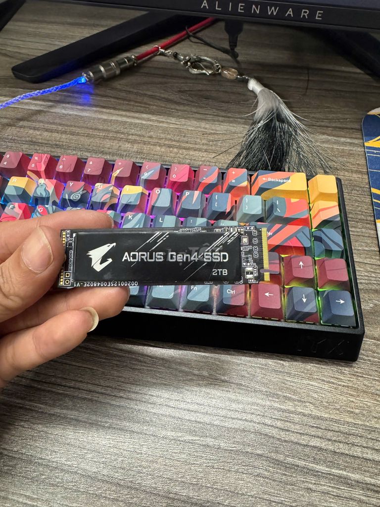 SSD Gigabyte Aorus 2TB PCIe Gen4 x4 NVMe