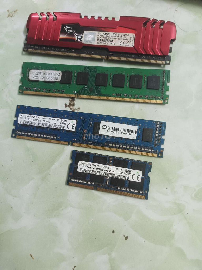 trọn bộ Ram 270k bán mù. Mua bán Linh kiện (RAM, Card...) tại Thành phố Sa Đéc Đồng Tháp được đăng bởi Lâm Ngô hình 1