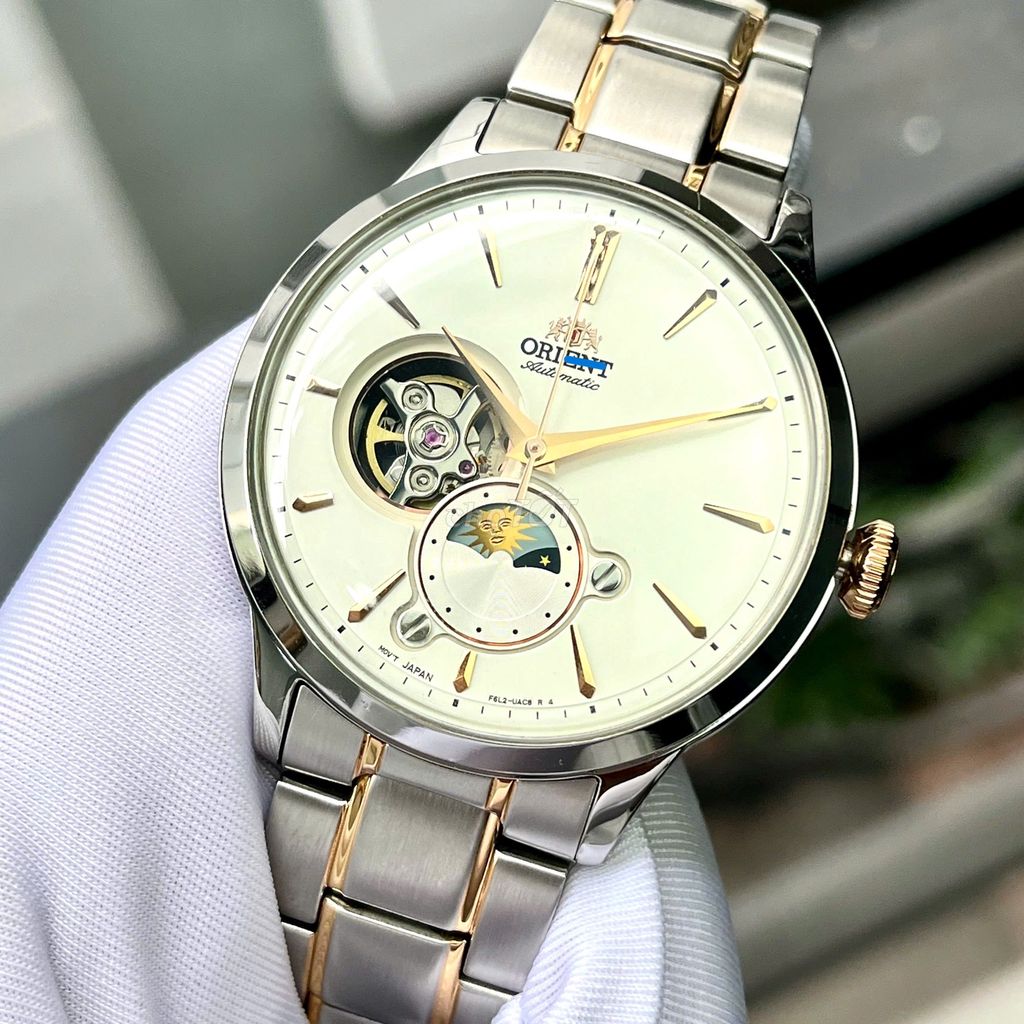 Đồng hồ nam Orient sunmoon gen 6 like new