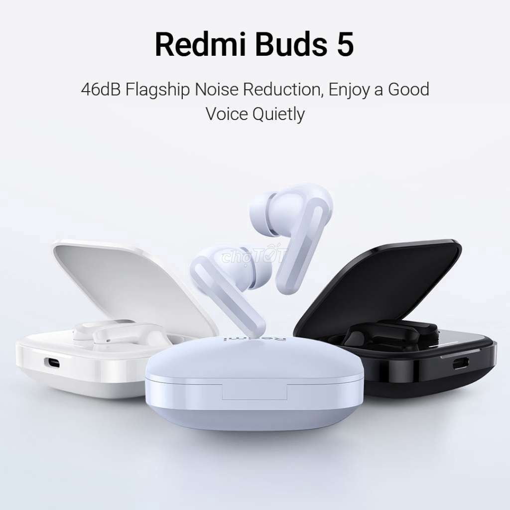 Tai nghe Bluetooth Xiaomi Redmi Buds 5 Trắng. Mua bán Tivi, Âm thanh tại Thành phố Dĩ An Bình Dương được đăng bởi Xuân Thắng Trịnh hình 1