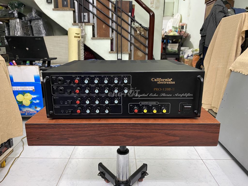 Sale *Amply Karaoke CALIFORNIA 128B-II (chử nổi). Mua bán Tivi, Âm thanh tại Quận Tân Bình Tp Hồ Chí Minh được đăng bởi nhut audio hình 1