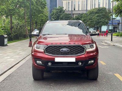 Ford Everest Titanium 2.0L 4x4 sx 2021 màu đỏ. Mua bán Ô tô tại Quận Cầu Giấy Hà Nội được đăng bởi Cao Quý