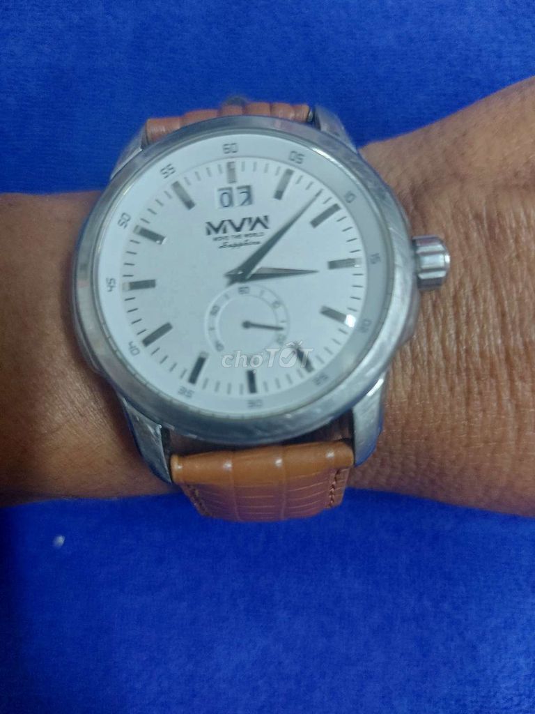 MVW ML051-01 Nam 42mm Trắng. Mua bán Đồng hồ tại Quận 10 Tp Hồ Chí Minh được đăng bởi Lee Bush hình 1