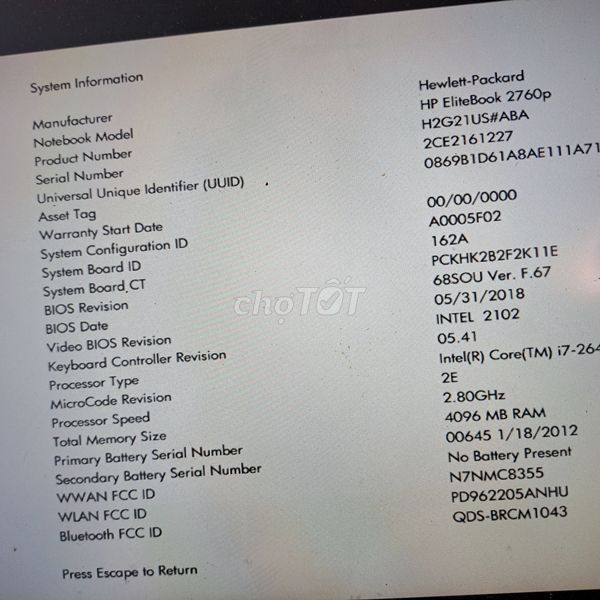 xác laptop cpu i7 còn lên nguồn