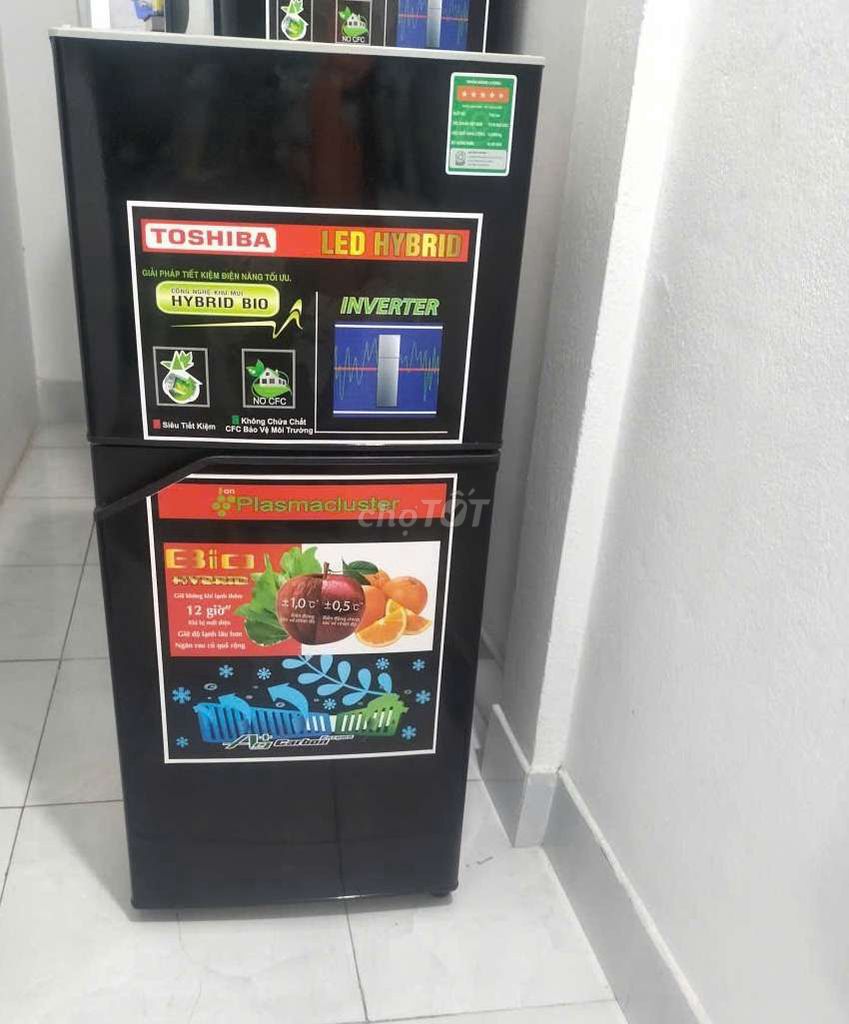 Tủ lạnh Toshiba 124lít còn đẹp ❤❤. Mua bán Tủ lạnh tại Quận 12 Tp Hồ Chí Minh được đăng bởi Phương Anh  hình 1