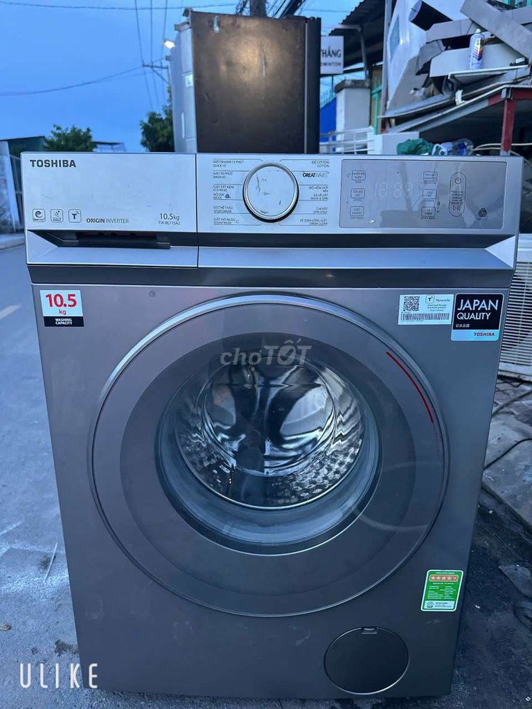 Máy giặt Toshiba 10.5kg. Mua bán Máy giặt tại Quận Ninh Kiều Cần Thơ được đăng bởi Hữu Nghị Mua Bán Mặt Hàng Điện Lạnh hình 1