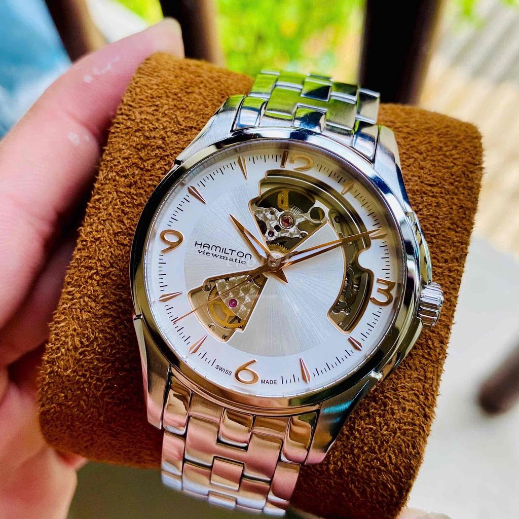 Đồng hồ Hamilton Jazzmaster Open Heart Nam Bạc. Mua bán Đồng hồ tại Quận Cầu Giấy Hà Nội được đăng bởi Phạm Ngọc Lan hình 1