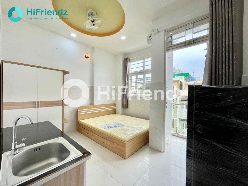 EM CHO THUÊ PHÒNG BAN CÔNG FULL NỘI THẤT NGAY AN DƯƠNG VƯƠNG