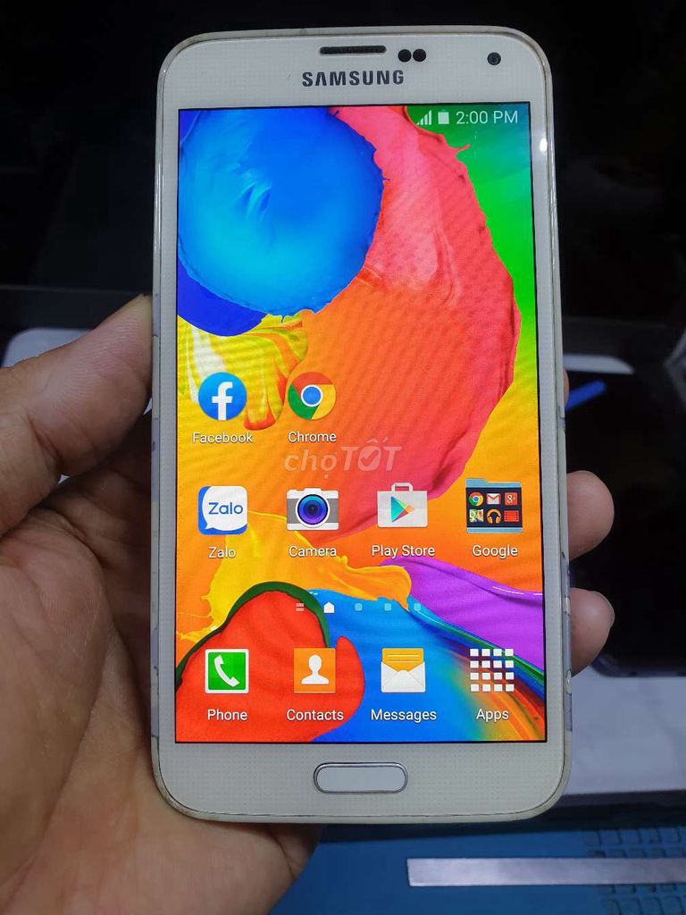 💥 Thanh lý Samsung Galaxy S5 Trắng.. Mua bán Điện thoại tại Quận Ninh Kiều Cần Thơ được đăng bởi Góc THANH LÝ  hình 1