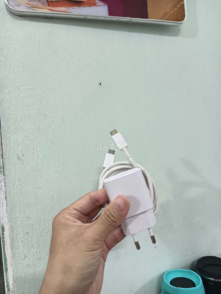 Sạc điện thoại Samsung 25W Type-C Trắng. Mua bán Phụ kiện (Màn hình, Chuột...) tại Quận Hải Châu Đà Nẵng được đăng bởi hoài An  hình 1