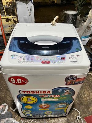 máy giặt 9kg chạy êm giặt sạch văt khô toshiba