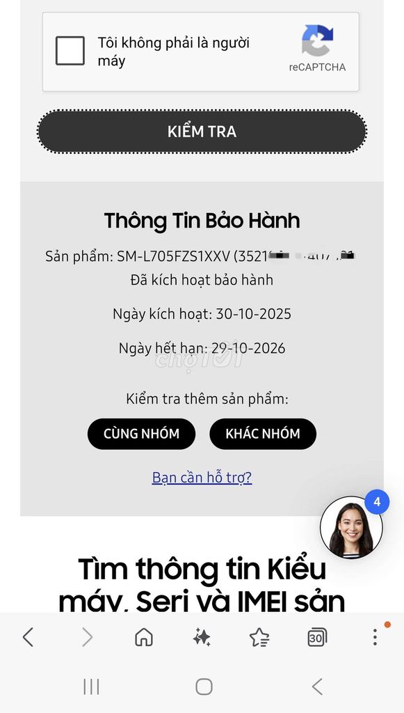 Samsung Watch Ultra 2025 LTE Xám titan. Mua bán Thiết bị đeo thông minh tại Quận Cầu Giấy Hà Nội được đăng bởi Thanh Lâm hình 1