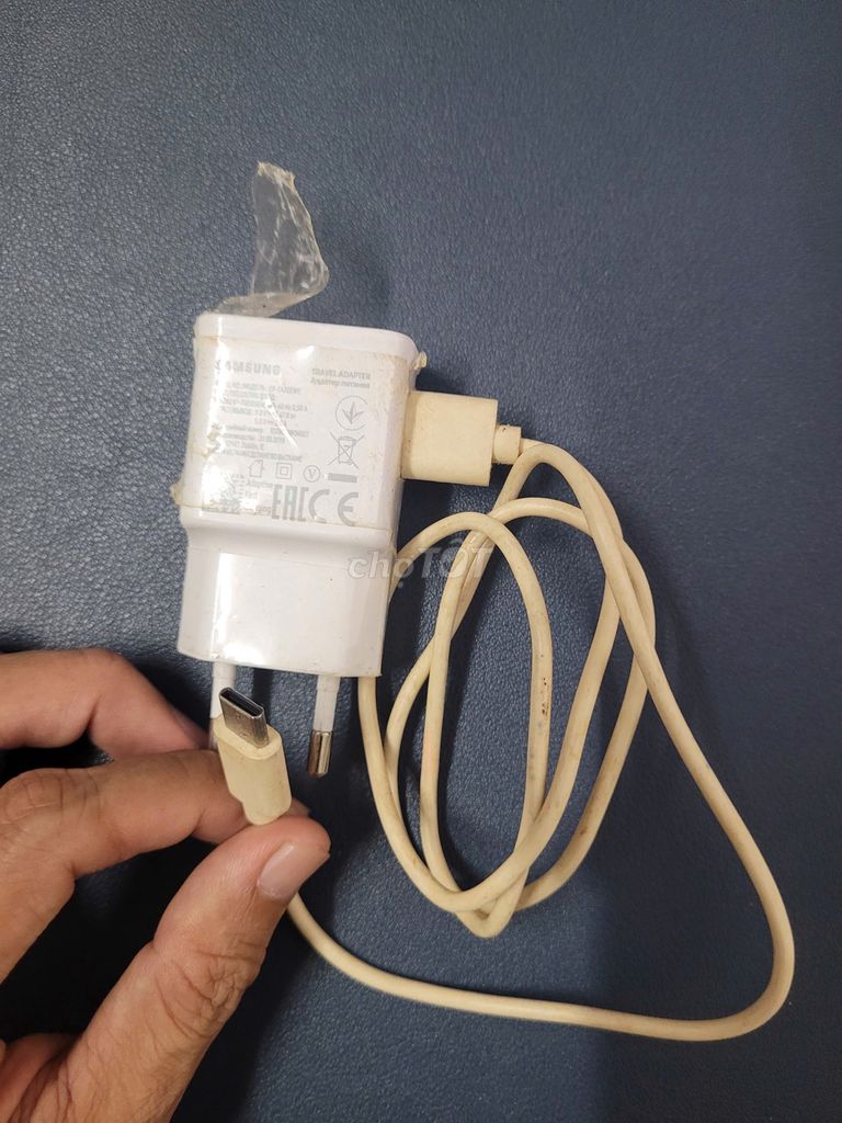 Bộ sạc đt Samsung, nhận sạc nhanh 10-15w - Trắng. Mua bán Phụ kiện (Màn hình, Chuột...) tại Quận Gò Vấp Tp Hồ Chí Minh được đăng bởi Nguyễn Tài hình 1