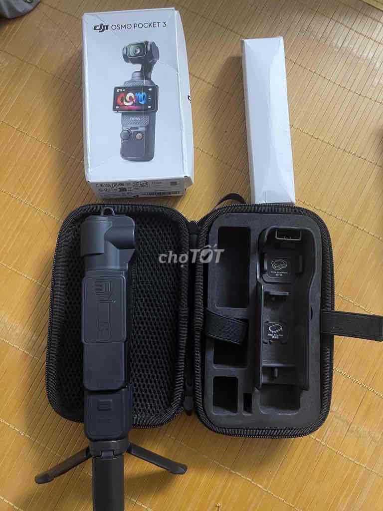 Camera hành động DJI Osmo Pocket 3 Đen (bản đơn). Mua bán Máy ảnh, Máy quay tại Quận Cầu Giấy Hà Nội được đăng bởi Đoàn Nhung hình 1