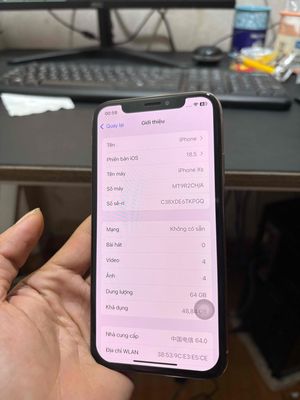 iPhone XS 64GB Vàng Quốc Tế