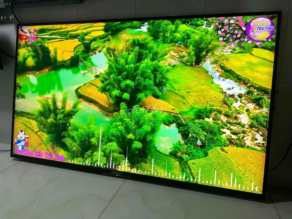 Bán SMART TV SONY 55in4K mỏng zin đẹp long lanh.