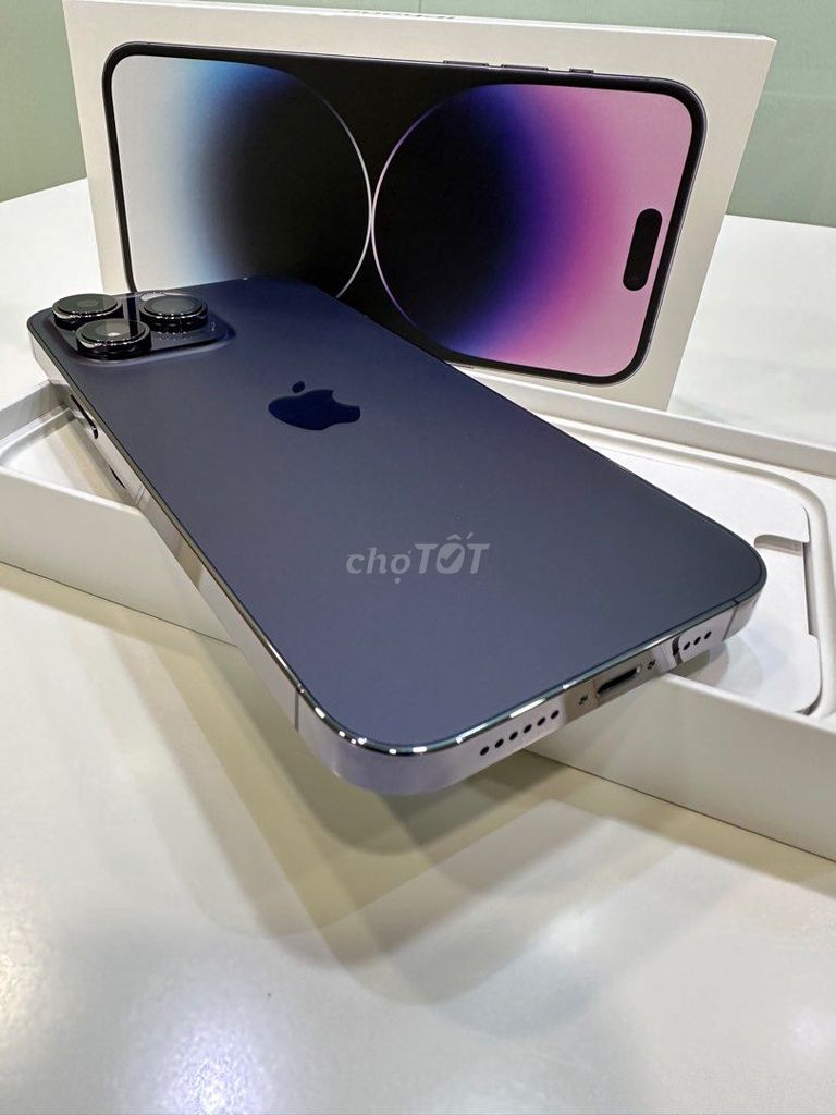 iPhone 14 Pro Max 128 Tím Fullbox (chưa sửa chữa). Mua bán Điện thoại tại Quận Bình Thạnh Tp Hồ Chí Minh được đăng bởi Ngọc hình 1