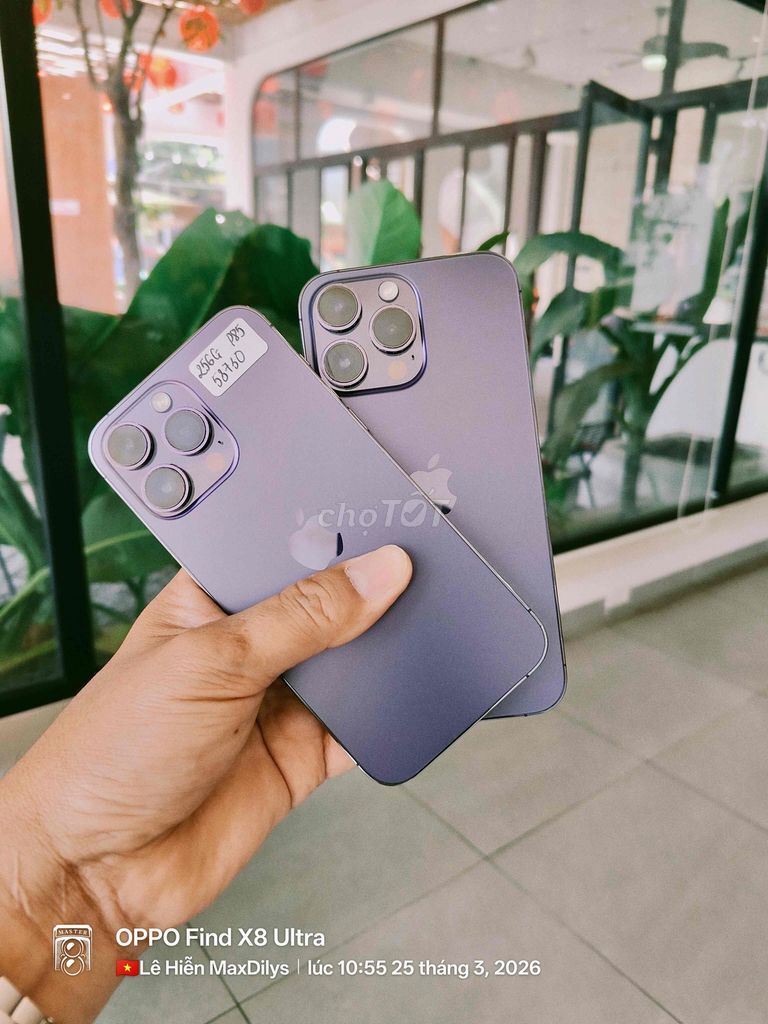 Apple iPhone 14 Pro Max 128GB VN 256Gb LL/A pin 86. Mua bán Điện thoại tại Thành phố Mỹ Tho Tiền Giang được đăng bởi LH Max Dilys hình 1