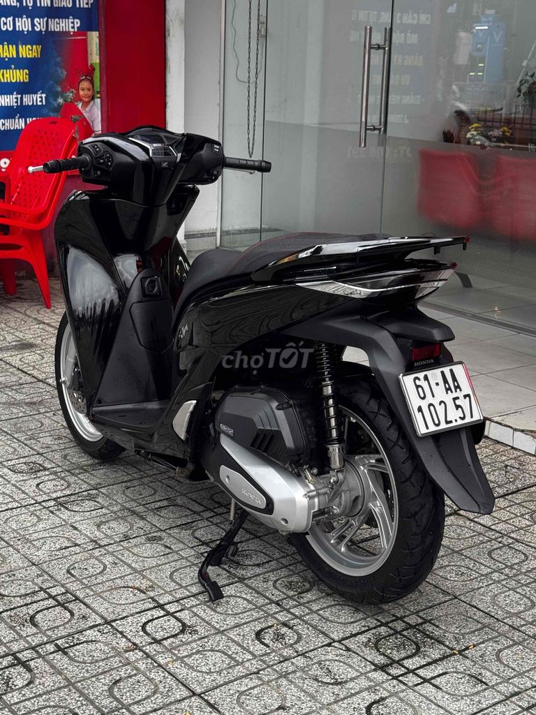 Хонда SH 125i ABS 2024 Черный глянцевый