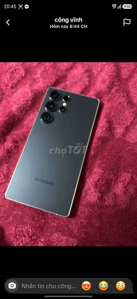 Samsung S25 Ultra Đen. Mua bán Điện thoại tại Huyện Hóc Môn Tp Hồ Chí Minh được đăng bởi Sơn Đinh Công hình 1