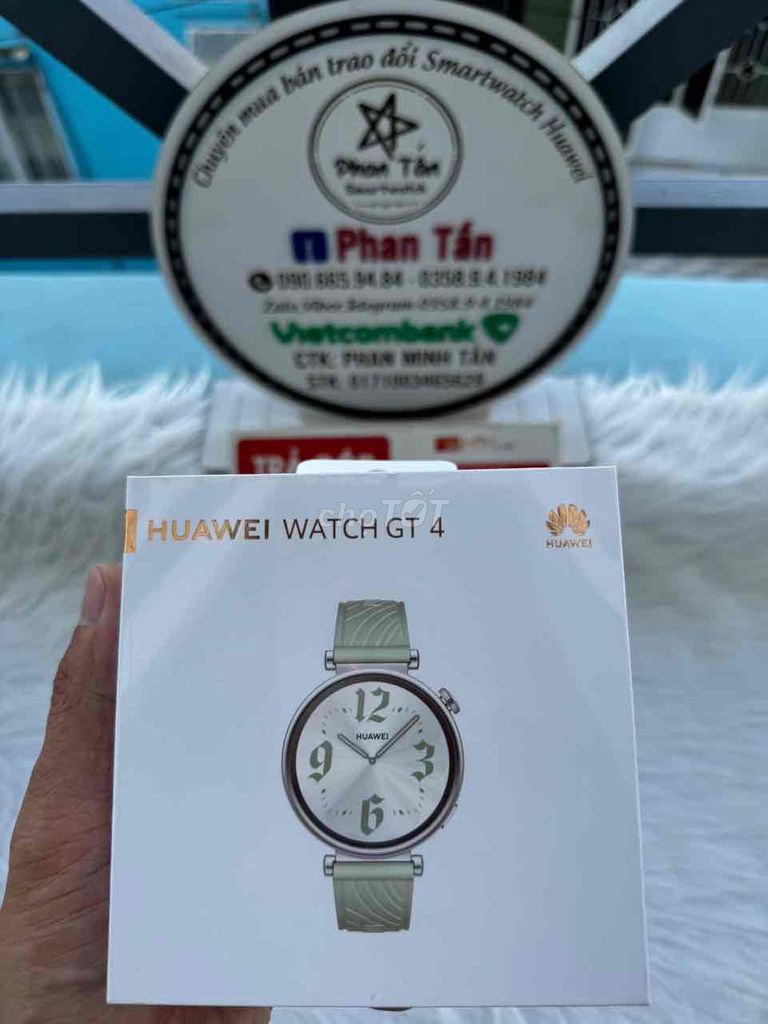 Huawei Gt4 41mm bản xanh hoa lá new sael 100% new