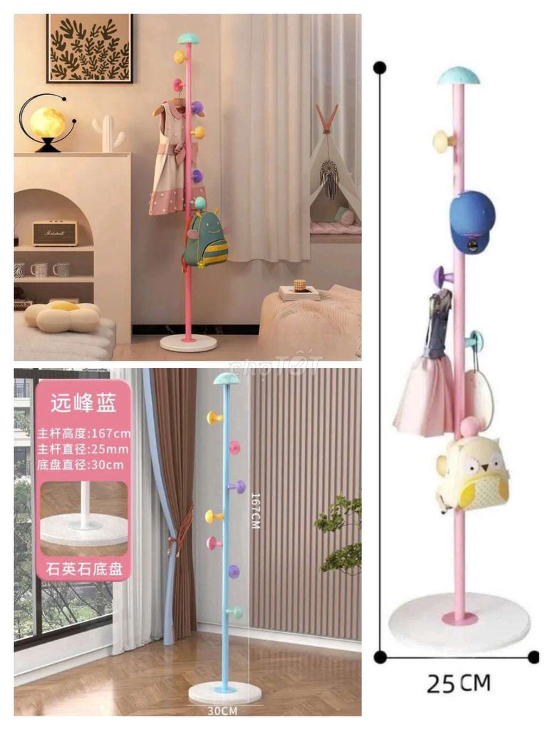 Cây treo đồ hình nấm 167cm 235k