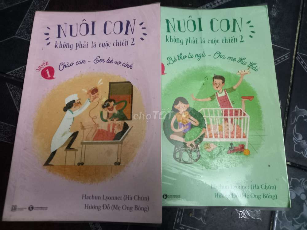 Dư pass rẻ combo 2 quyển sách hay dành cho mẹ bé ạ