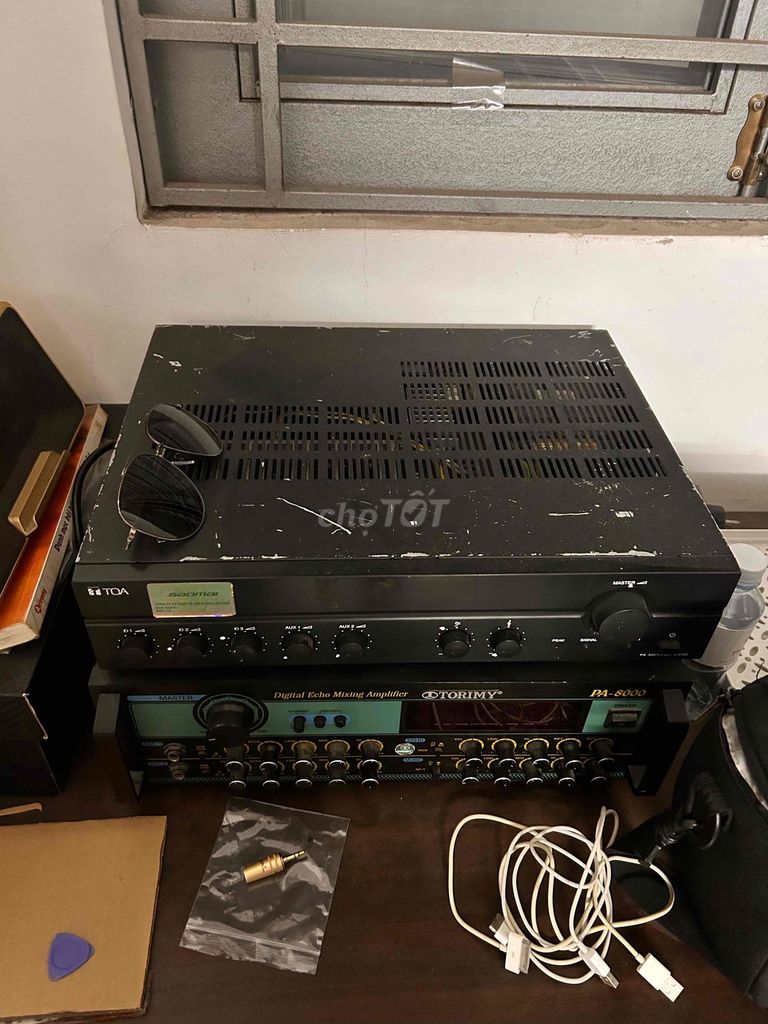 Amply TORIMY PA-8000, TOA A-2120. Mua bán Tivi, Âm thanh tại Quận Gò Vấp Tp Hồ Chí Minh được đăng bởi Nguyễn Minh Nhật hình 1